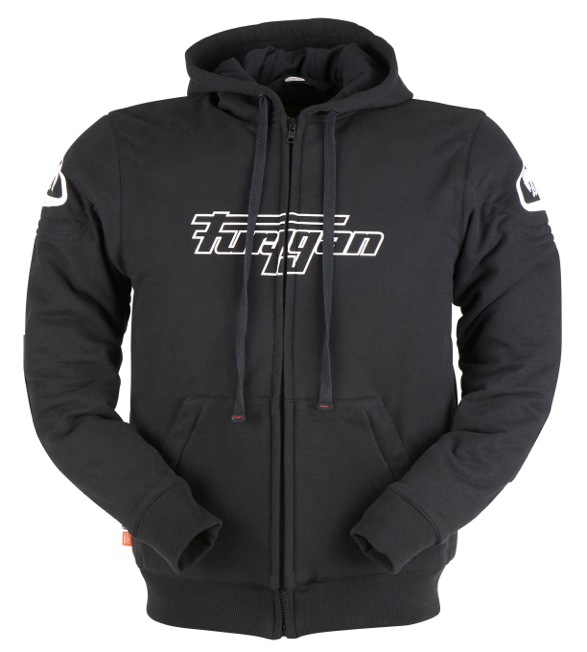 [65314-S-100] Furygan Hoodie Luxio (S, Negro)
