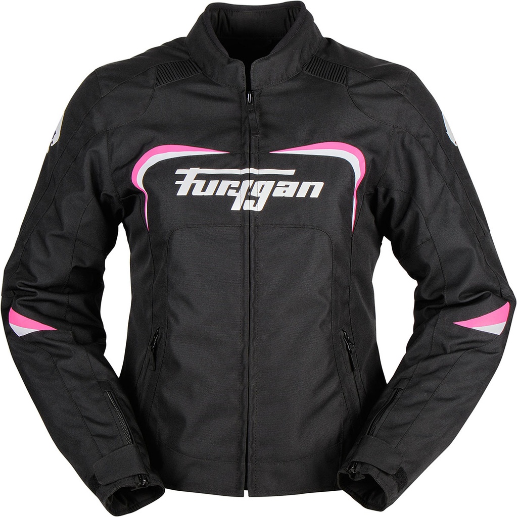 [65578-XL-027] Furygan 6376-027 Jack Cyane Black/White/Pink XL (XL)