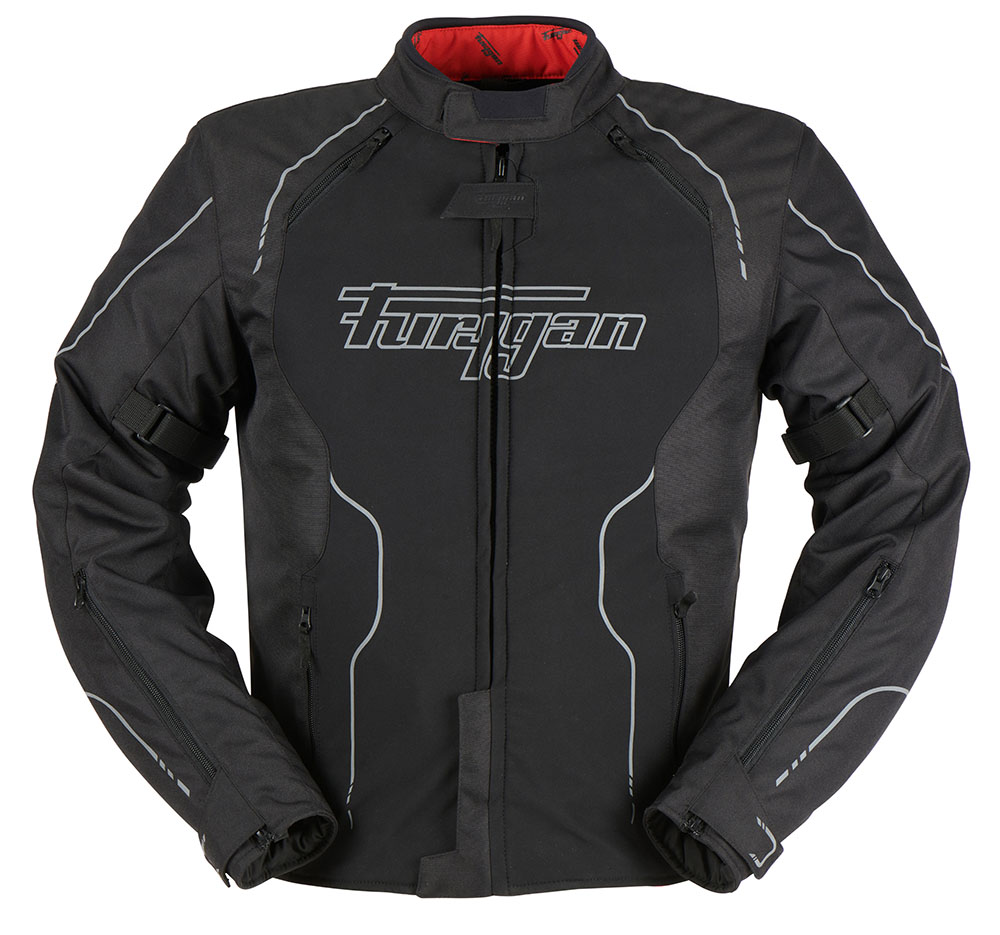 [65325-M-150] Furygan 6431-1050 Jack Legacy 2W1 Black/Reflective Grey M
