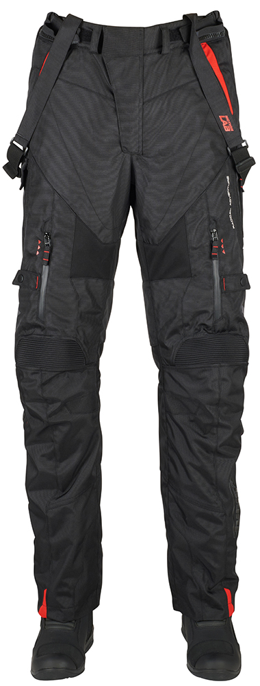 [65335-S-100] Furygan 6454-108 Pants Gravity Black-Red (48-S)