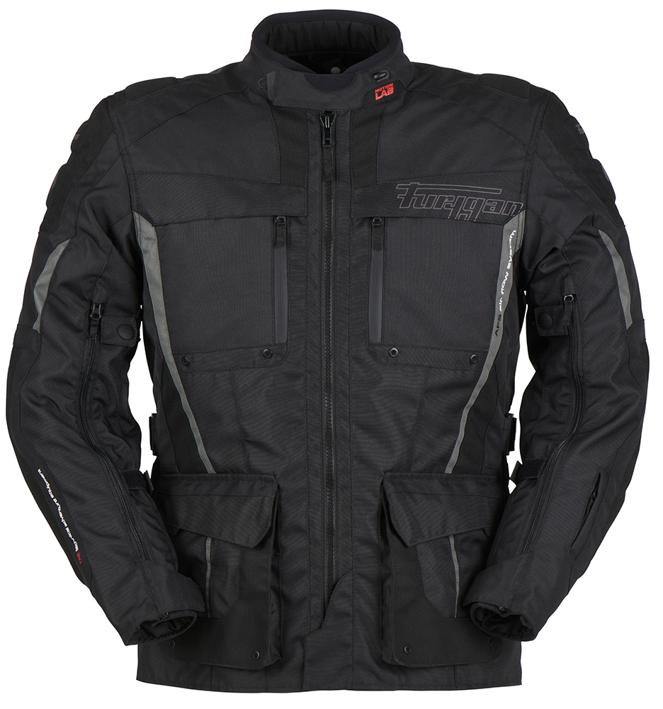 [65004-S-127] Furygan Jack Brevent 3en1 (S, Negro-Gris)