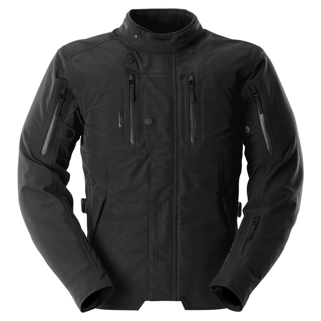 [65359-S-100] Furygan Jacket Harris Trooper (S, Schwarz)