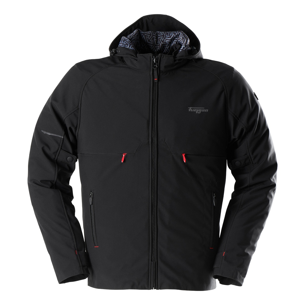 [65067-S-100] Furygan Jack Addax (S, Noir)