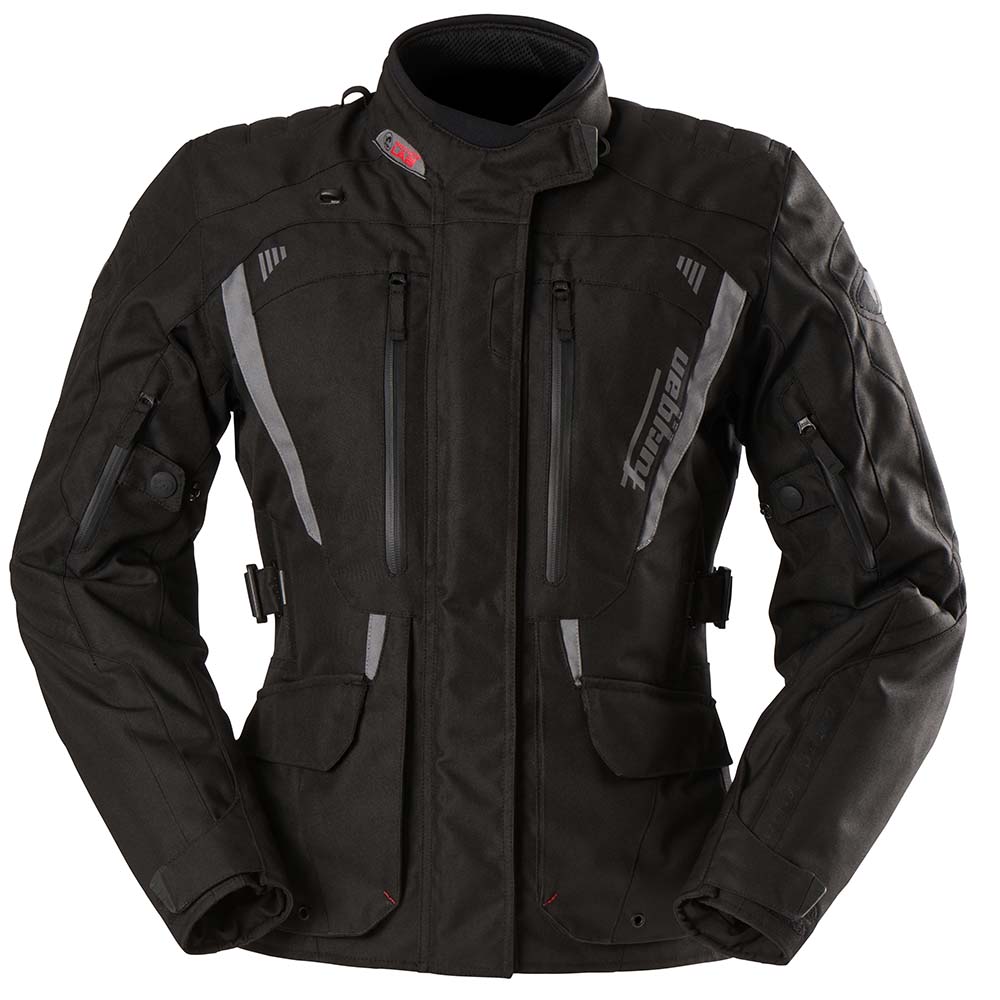 [65296-S-127] Furygan JACKET APALACHES LADY EVO (S, Black-Grey)