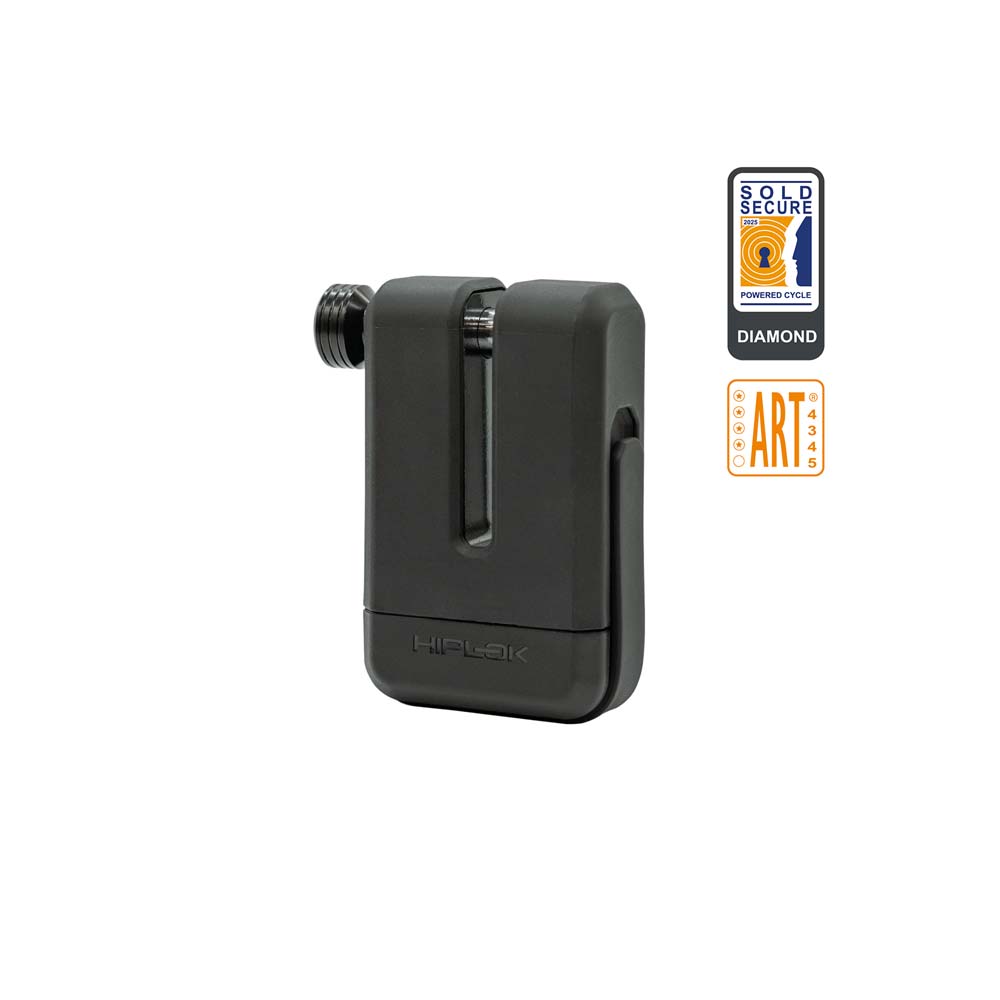 [82117-00-100] Hiplok MD1000 Moto Disc Lock (Black)