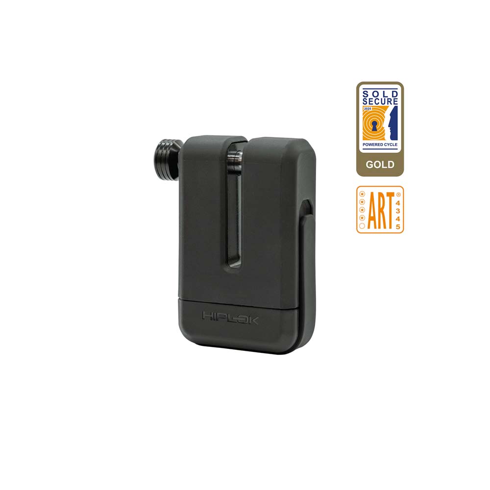 [82116-00-100] Hiplok MDX Moto Disc Lock Black