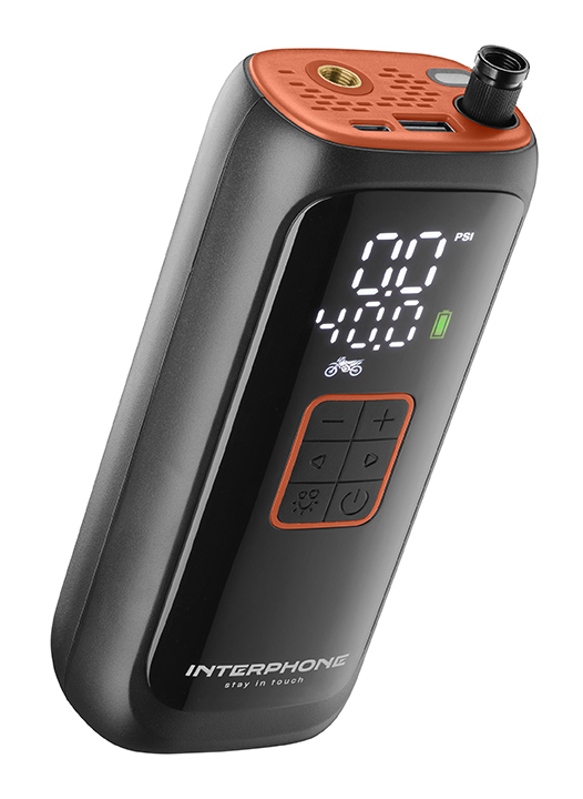 [37180-00-100] Interphone AIR COMPRESSOR 4000 MAH PORTABLE