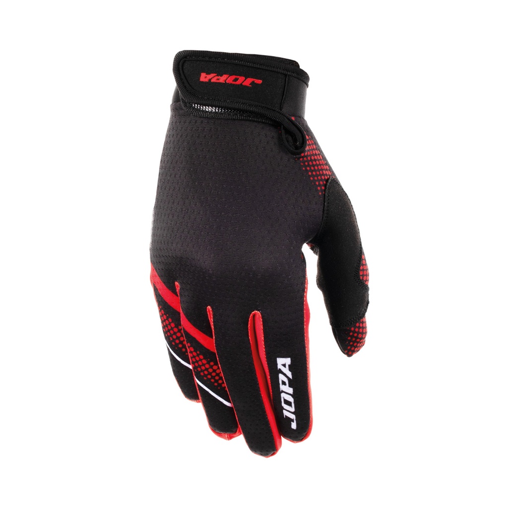 [92401-YXS-105] Jopa MX-Gloves MX-14 (YXS-2, Black/Red)