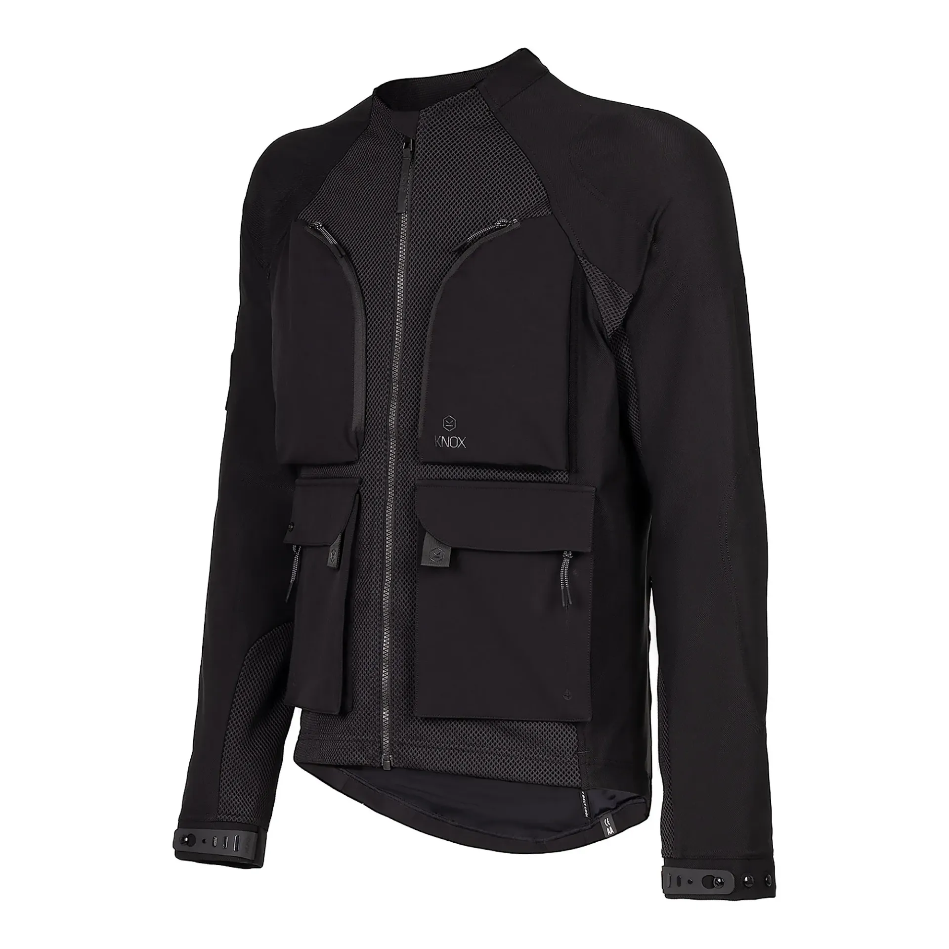 [69205-S-100] Knox Armoured jacket Men's Tor Shirt (S, Noir)