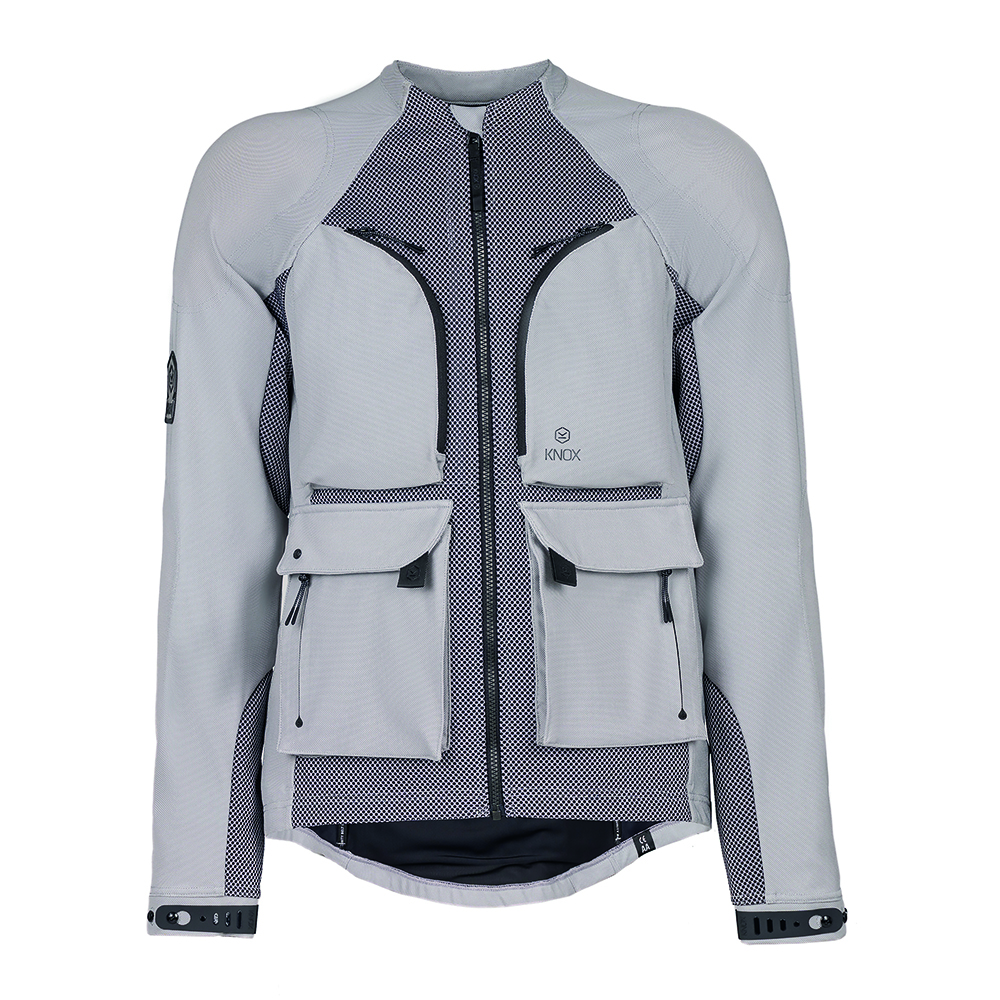 [69200-XS-101] KNOX Jacket Tor (with shell) (XS, Light Grey)