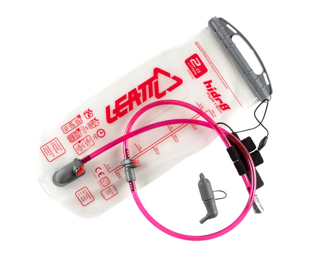 [7016100200] Leatt Bladder Flat CleanTech 2L (70oz) w tube and bite valve