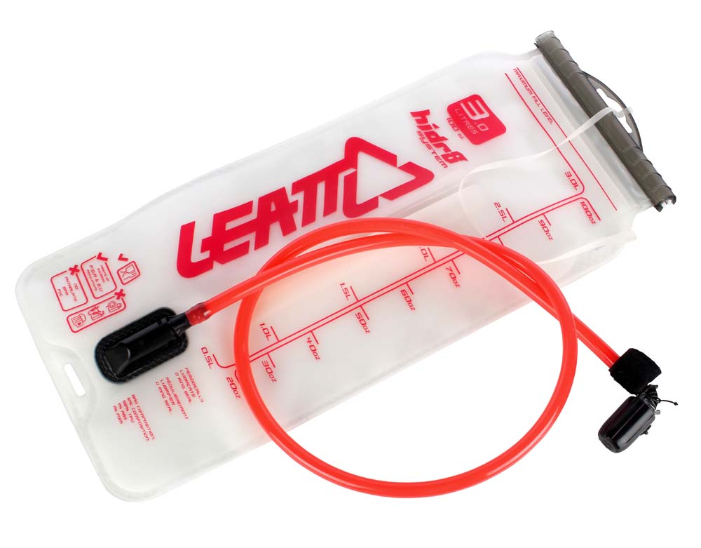 [7014210120] Leatt Bladder Flat CleanTech 3L (100oz) w tube and bite valve