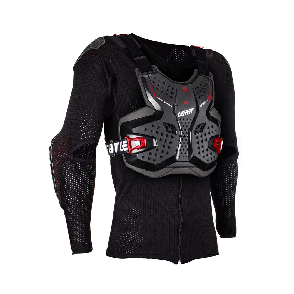 Leatt Body Protector 3.5 Jr #L/XL 147-159cm Black/Red