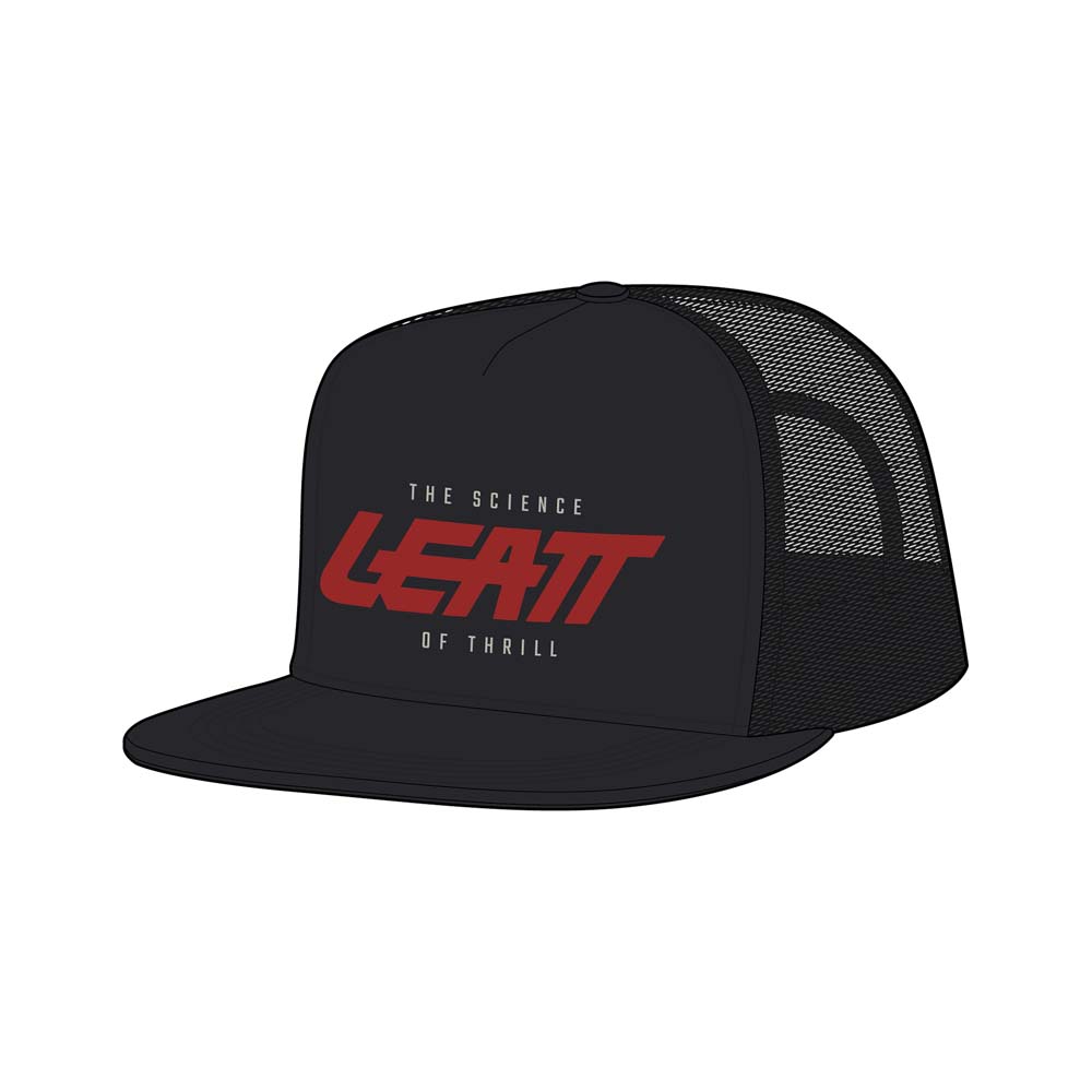 [5026081040] Leatt Cap Trucker #S-XL Black