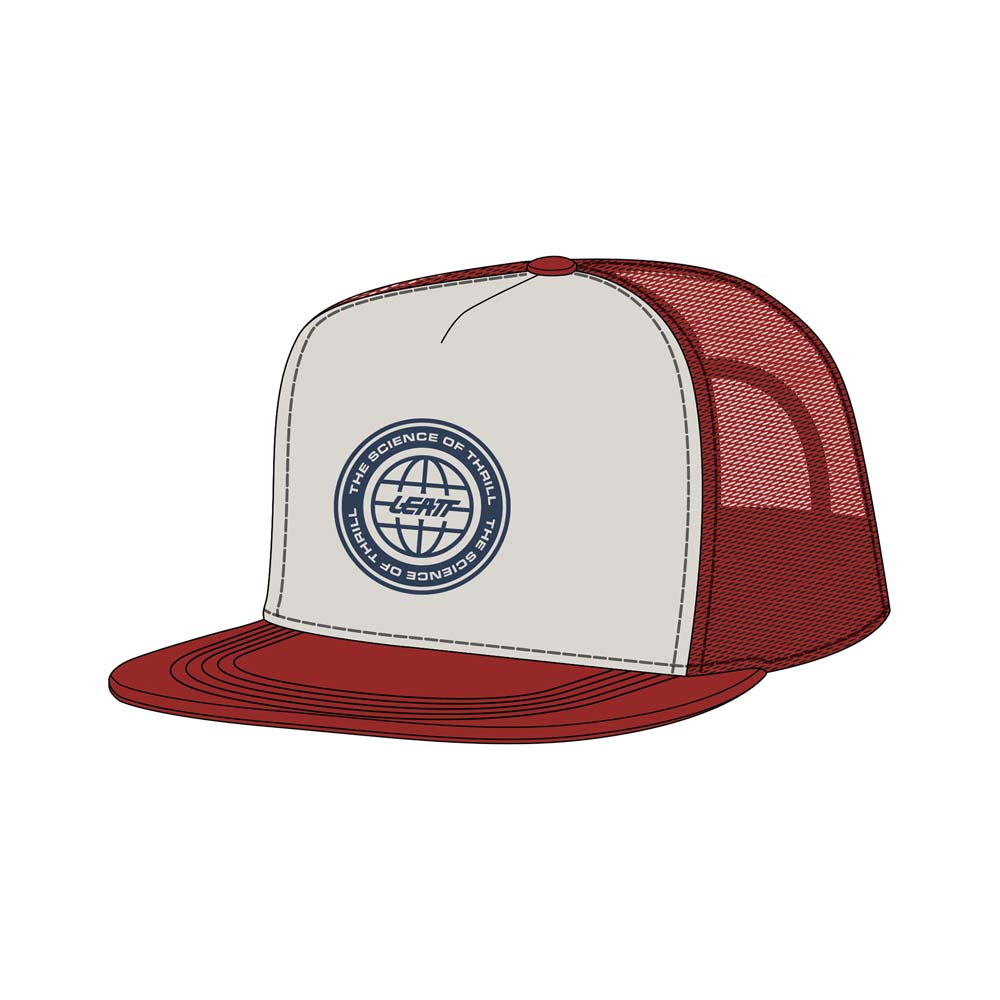 [5026081050] Leatt Cap Trucker #S-XL Chili Red