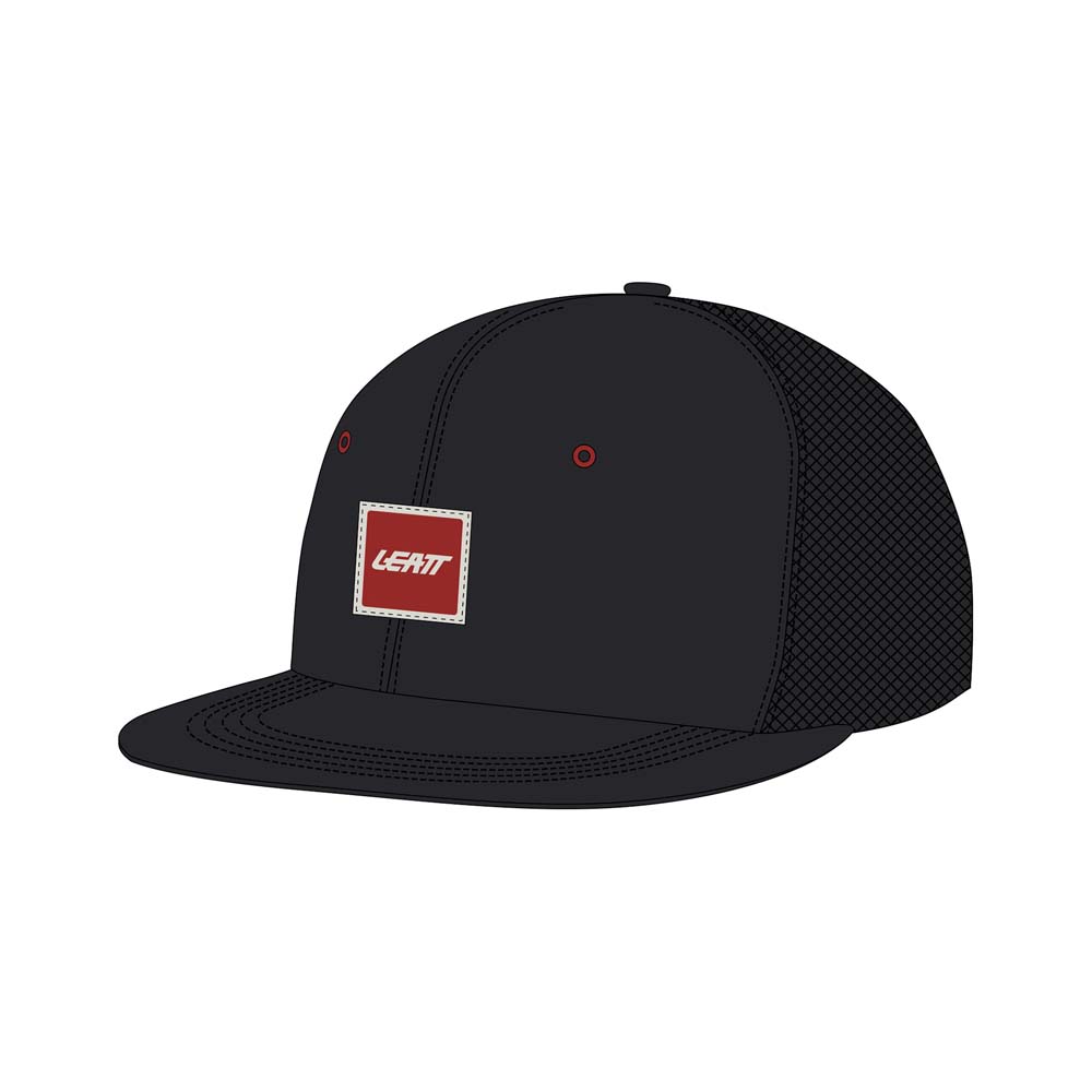 [5026081080] Leatt Cap Trucker Tech #S-XL Black