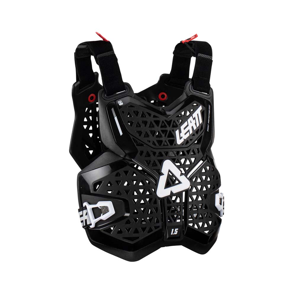 [5023050790] Leatt Chest Protector 1.5 (Black, XXS-XS)