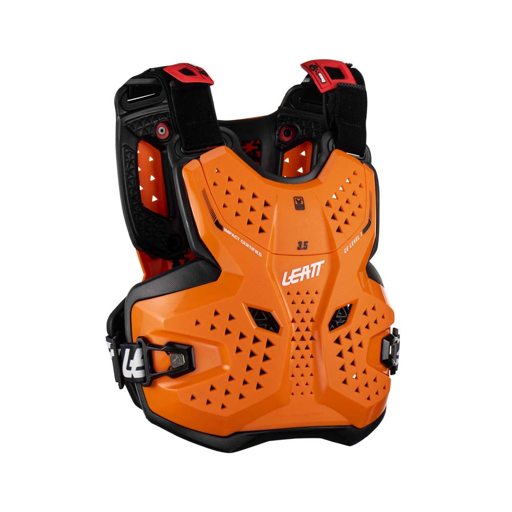 [5023051000] Leatt Chest Protector 3.5 Jr. (Black-Red)