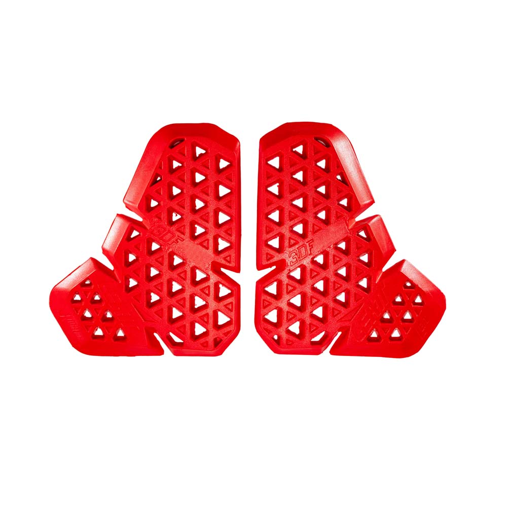 [5025400120] Leatt Chest Protector Inserts 3DF CE Level 2 Pair Red