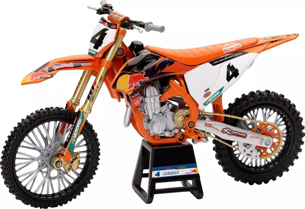 [99981-12-310] Miniatuur KTM Red Bull 450 SX-F Chase Sexton (No 4) 1:12