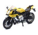 Miniatuur motor Yamaha YZF-1 2015 Geel 1:12