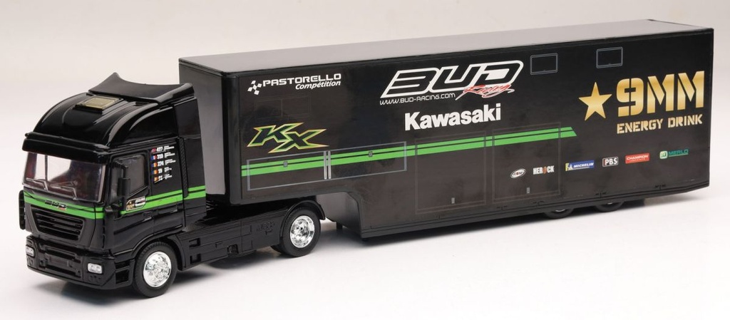 [99970-43-321] Miniatuur Truck BUD Racing 1:43