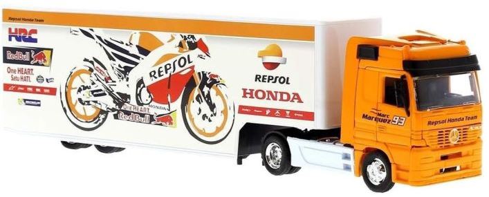 [99970-43-322] Miniatuur Truck Honda Repsol 1:43