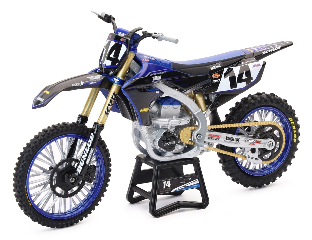 Miniatuur Yamaha YZ450F D. Ferrandis (No 14) 1:12
