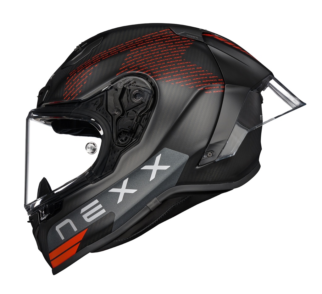 [28912-XS-343] NEXX Helmet X.R3R PRO FIM (Carbon-Black, XS)