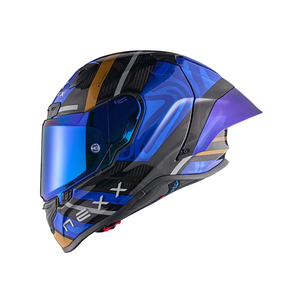 [28915-XXS-375] NEXX Helmet X.R3R SWIRL (XXS, Blue)