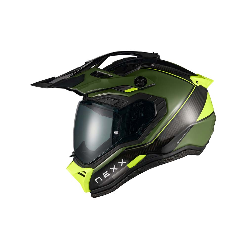[28811-XS-225] NEXX Helmet X.Rally Raid (Raid Green-Neon yell, XS)