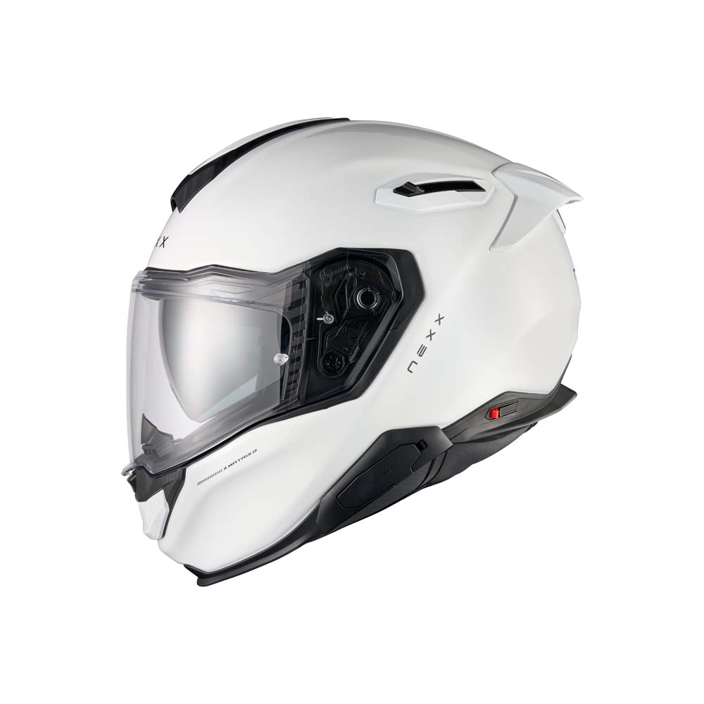 [28820-XS-126] NEXX Helmet X.TR Plain (XS, Einfach Weiß)