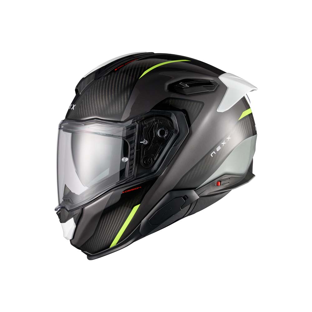 [28821-XS-234] NEXX Helmet X.TR Rush (XS, Rush Black-Neon yell)