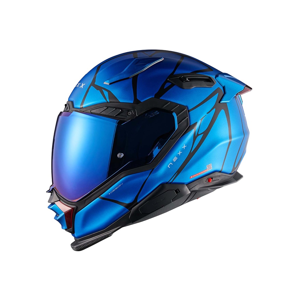 [28963-XXS-378] NEXX Helmet X.WST3 B-SIDE (XXS, Blau)
