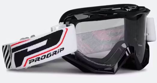 [36001-00-102] Progrip Goggles 3201 Black (clear lens)