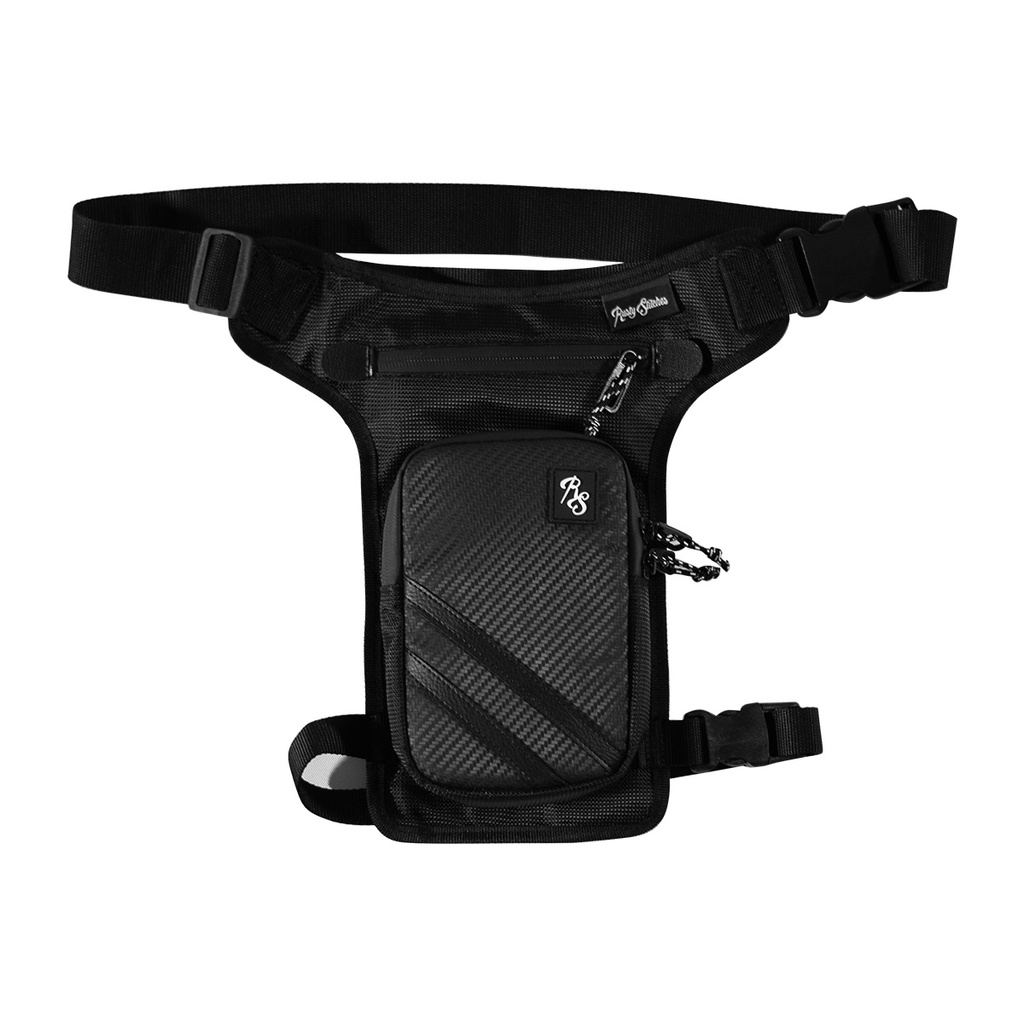 [68800-00-100] Rusty Stitches Bag Gordon (Black)