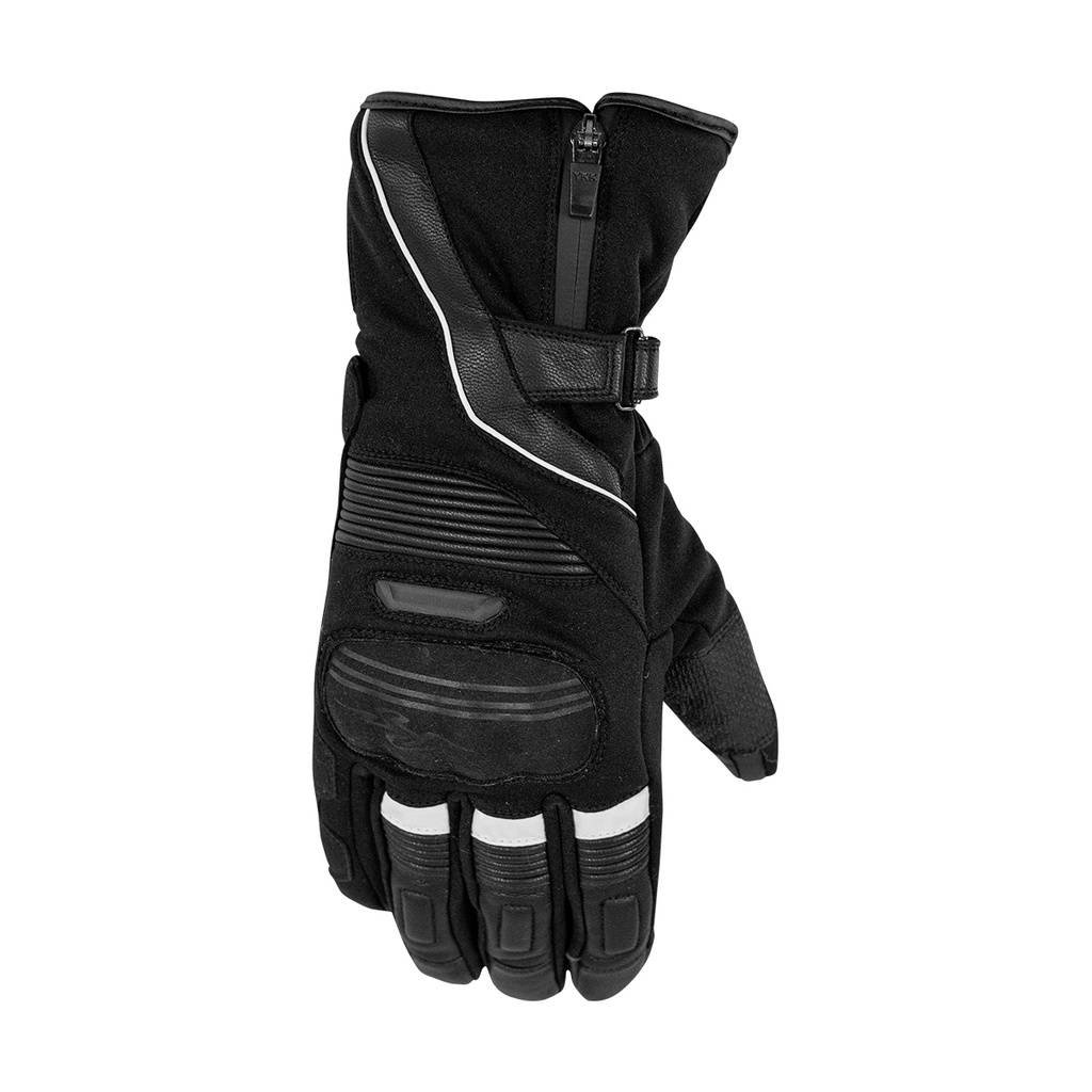 [68386-S-104] Rusty Stitches Gloves Cole (S, Noir-Blanc)