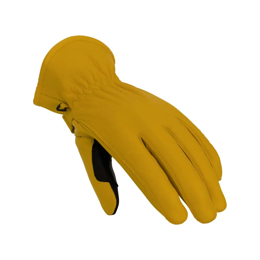 [68449-S-107] Rusty Stitches Gloves Johnny V2 (08-S, Yellow)