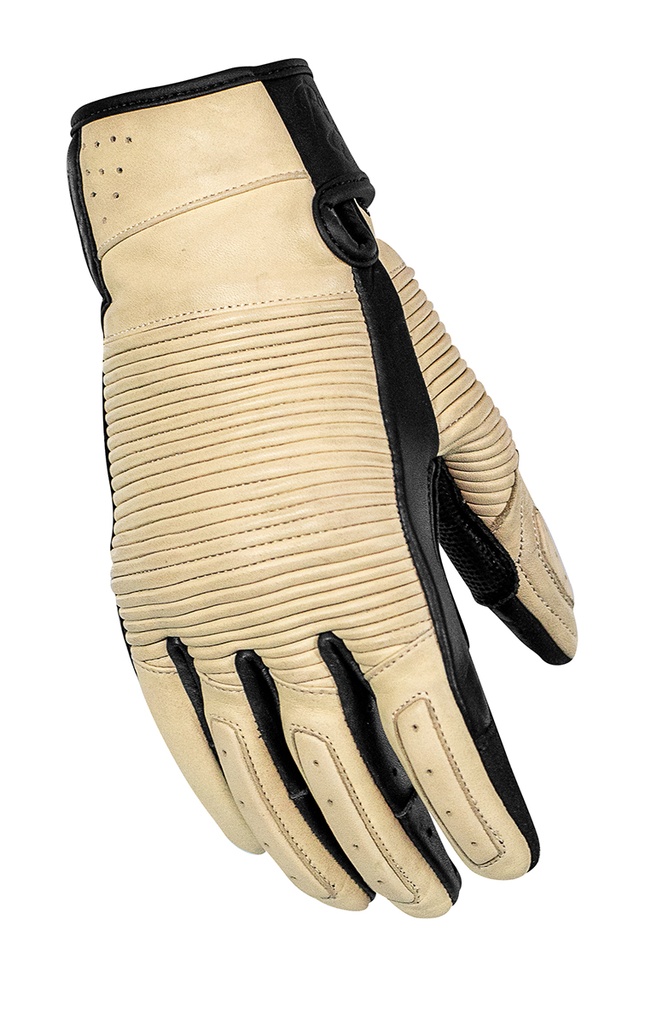[68419-S-109] Rusty Stitches Gloves Stella (S, Beige-Black)