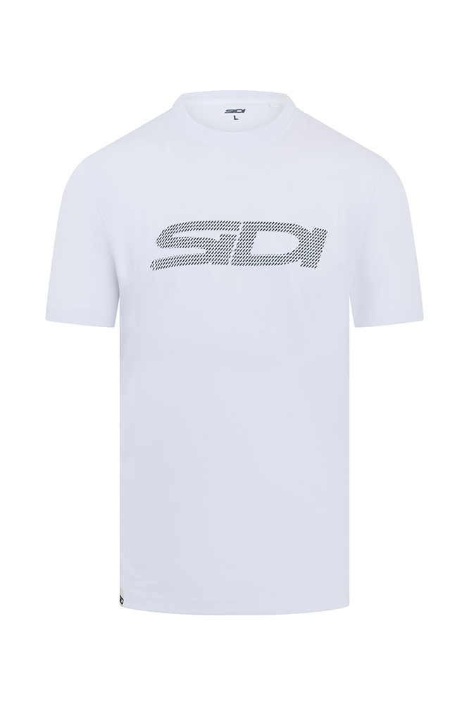 [52813-M-203] SIDI T SHIRT UNISEX WEEKEND (M, WEISS SCHWARZ)