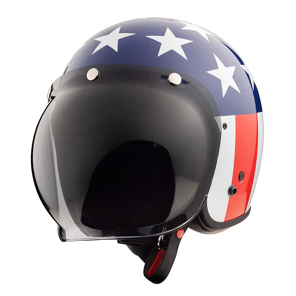 [18631-00-105] Simpson Bubble Visor for Chopper
