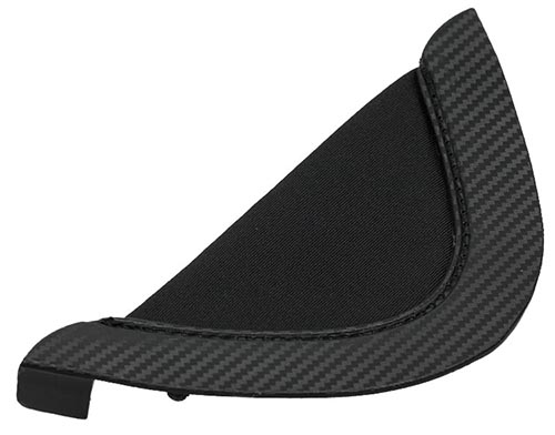 [18476-00-202] Simpson Chin Curtain (Wind Stop) for Darksome helmet