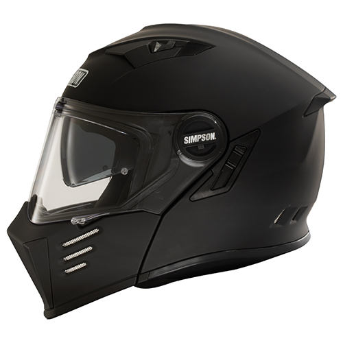 [18610-XS-102] Simpson Helmet Darksome (XS, Matt Black)