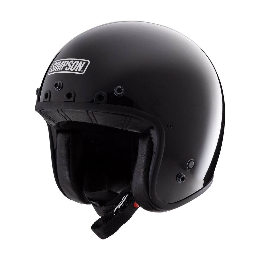 [18630-XS-101] Simpson Helmet Chopper (Noir, XS)
