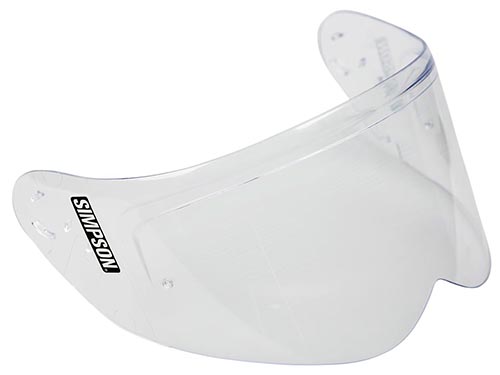 [18473-00-901] Simpson Visor for Darksome helmet (Clear)