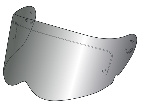 Simpson Visor for Venom helmet (Iridium)