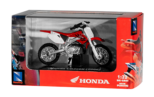 Miniatuur Motor Cross MIX 1:32