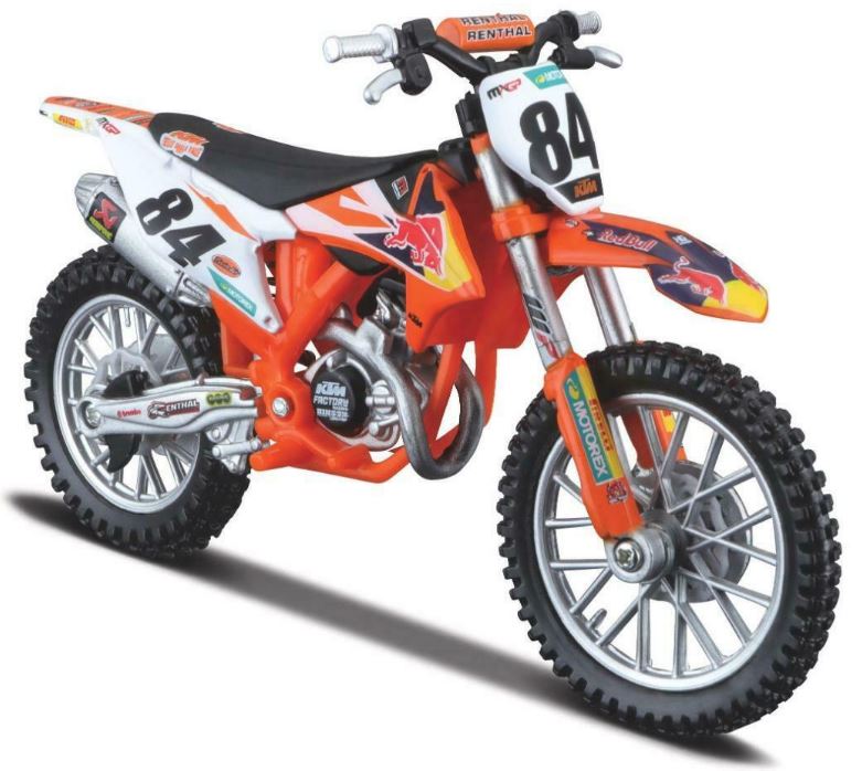 Miniatuur Motor KTM Jeffrey Herlings (No 84) 1:18