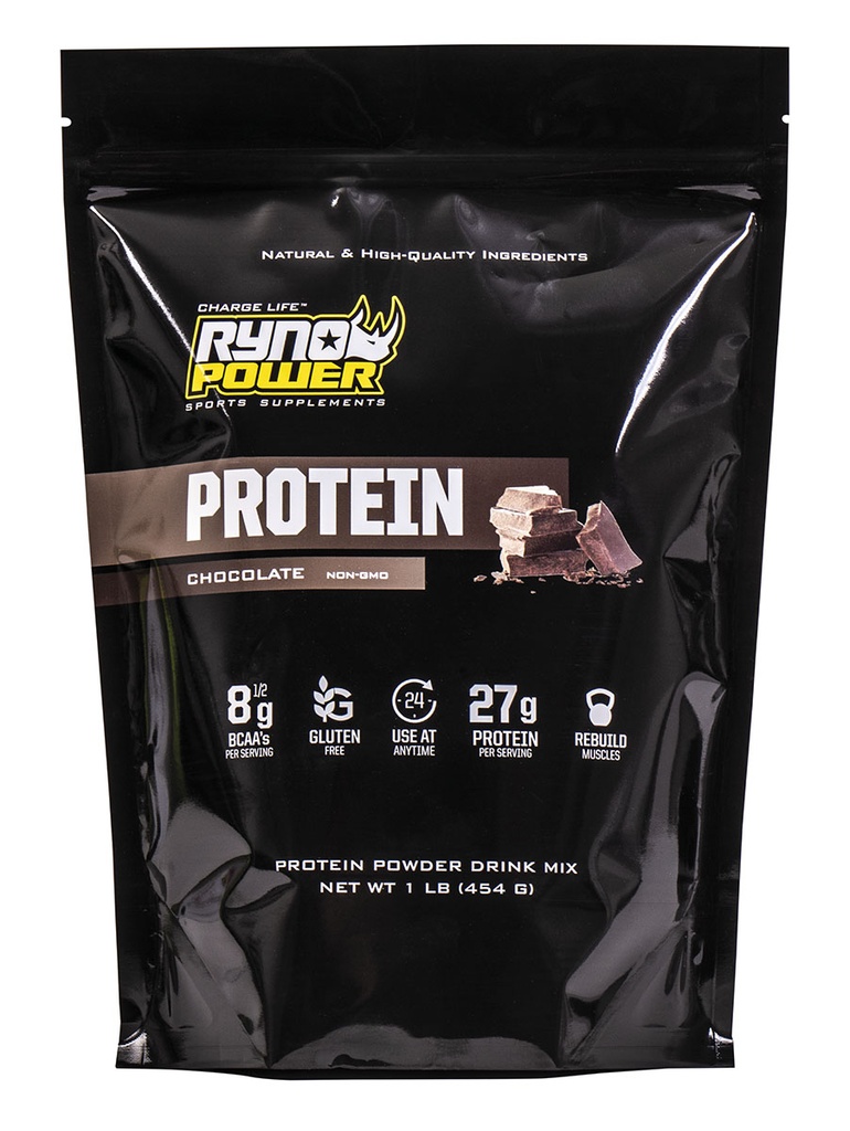 Ryno Power Chocolate Protein Powder 2lb  (20 Serv)