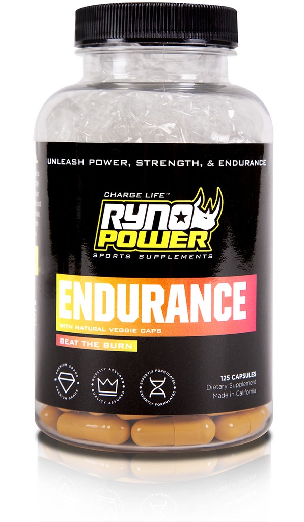 Ryno Power Endurance Capsules 125ct